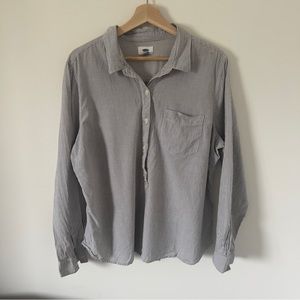 Striped Button Down Shirt